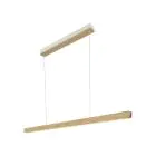 Nordlux Ilgas Pendelleuchte Holz Braun 42W 1800lm - 830 Warmweiß | Dimmbar 