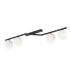 Emibig Deckenleuchte Naton Stahl Schwarz | Geeignet für 4x E14 - Max 10W